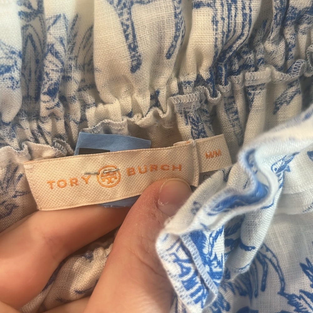 Tory Burch safari toile print dress - Picture 2 of 8
